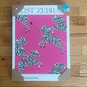 Pink Zebra Wall Art